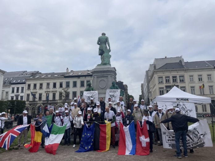 Bruxelles:une manifestation contre les dérives des énergies renouvelables